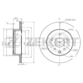 Acquista Disco freno da ZEKKERT BS-5036B a buon mercato per soli 48,33 €