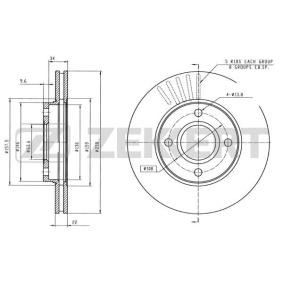 Acquista Disco freno da ZEKKERT BS-5222B a buon mercato per soli 48,33 €
