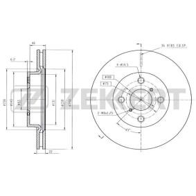 Comprar Disco de freno de ZEKKERT BS-5507B a bajo precio de 48,21 €