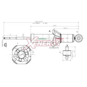 Stoßdämpfer von AP XENERGY X208341