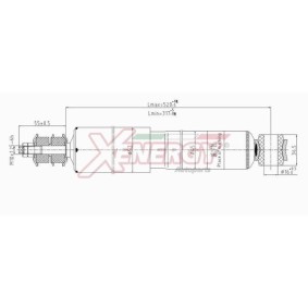 Stoßdämpfer von AP XENERGY X310344