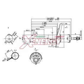 Comprar Amortiguador de AP XENERGY X795339 a bajo precio de 121,75 €