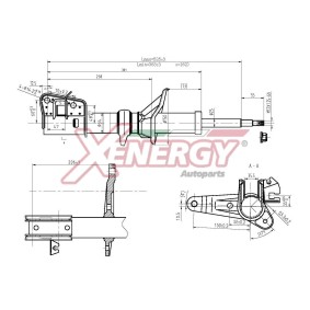 Stoßdämpfer von AP XENERGY günstig für 77,05 €