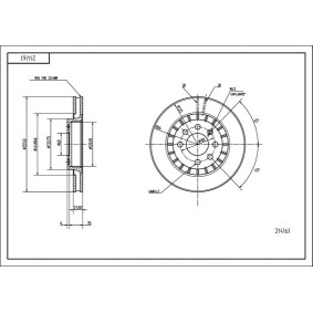 Comprar Disco de freno de HART 214 161 a bajo precio de 22,09 €