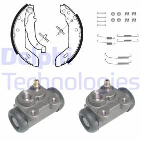 Comprar Kit frenos, disco de tambor de DELPHI KP837 a bajo precio de 53,37 €