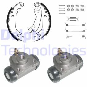 Comprar Kit frenos, disco de tambor de DELPHI KP881 a bajo precio de 94,96 €