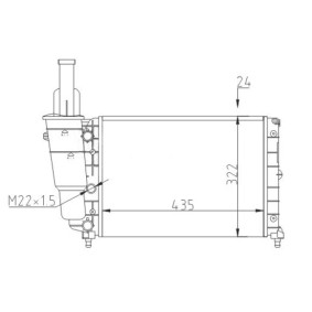 Achetez des Radiateur du moteur HART 600 272 à prix pour 78,00 €