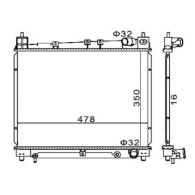 Achetez des Radiateur du moteur HART 606 456 à prix pour 102,00 €