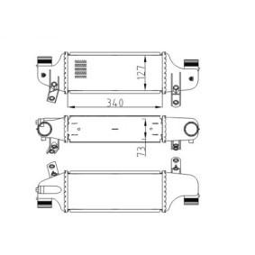 Köp Intercooler av HART 607 574 till det låga priset 1355,97 kr