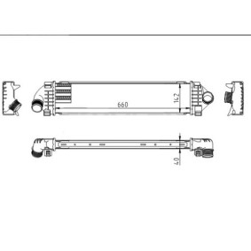 Köp Intercooler av HART 612 554 till det låga priset 1694,67 kr