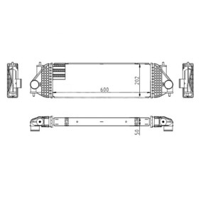 Köp Intercooler av HART 614 061 till det låga priset 1803,83 kr