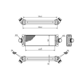 Köp Intercooler av HART 620 806 till det låga priset 1534,38 kr