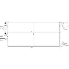 Klimakondensator 725 103 für MINI