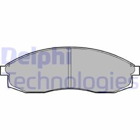 Compre Pastilhas de travão da DELPHI LP1013 a um preço baixo por 36,61 €