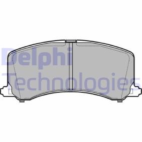 Compre Pastilhas de travão da DELPHI LP1014 a um preço baixo por 18,65 €