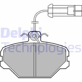 Compre Pastilhas de travão da DELPHI LP1027 a um preço baixo por 26,01 €