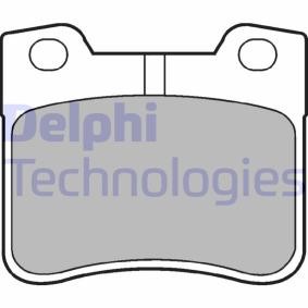 Compre Pastilhas de travão da DELPHI LP1051 a um preço baixo por 19,13 €