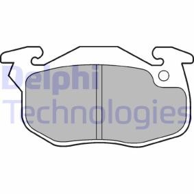 Compre Pastilhas de travão da DELPHI LP1053 a um preço baixo por 19,36 €