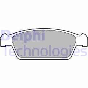 Compre Pastilhas de travão da DELPHI LP1100 a um preço baixo por 20,27 €