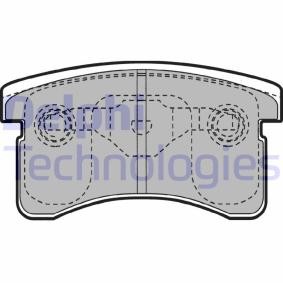 Compre Pastilhas de travão da DELPHI LP1141 a um preço baixo por 18,51 €