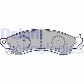 Compre Pastilhas de travão da DELPHI LP1154 a um preço baixo por 39,17 €