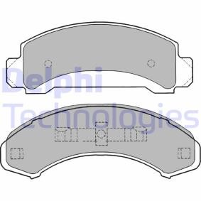 Acquista Kit pastiglie freni da DELPHI LP1168 a buon mercato per soli 29,17 €