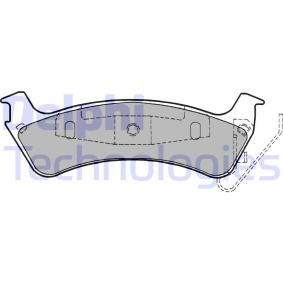 Compre Pastilhas de travão da DELPHI LP1183 a um preço baixo por 22,08 €