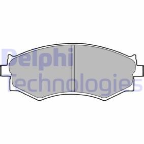 Compre Pastilhas de travão da DELPHI LP1228 a um preço baixo por 25,38 €