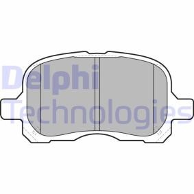 Compre Pastilhas de travão da DELPHI LP1302 a um preço baixo por 11,54 €