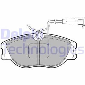 Compre Pastilhas de travão da DELPHI LP1400 a um preço baixo por 28,06 €