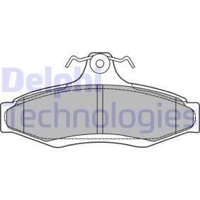 Compre Pastilhas de travão da DELPHI LP1424 a um preço baixo por 20,90 €