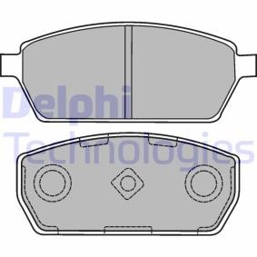 Compre Pastilhas de travão da DELPHI LP1430 a um preço baixo por 24,48 €