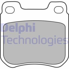 Compre Pastilhas de travão da DELPHI LP1441 a um preço baixo por 15,25 €