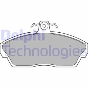 Compre Pastilhas de travão da DELPHI LP1450 a um preço baixo por 22,92 €