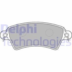 Compre Pastilhas de travão da DELPHI LP1517 a um preço baixo por 27,52 €