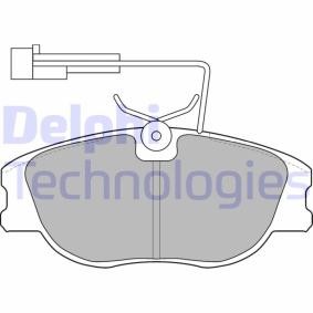 Compre Pastilhas de travão da DELPHI LP1536 a um preço baixo por 37,89 €