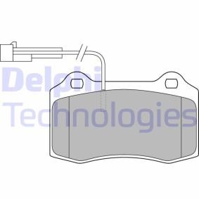 Compre Pastilhas de travão da DELPHI LP1543 a um preço baixo por 33,21 €