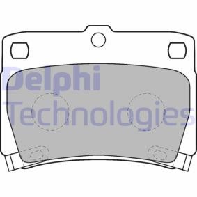 Bremsbeläge von DELPHI