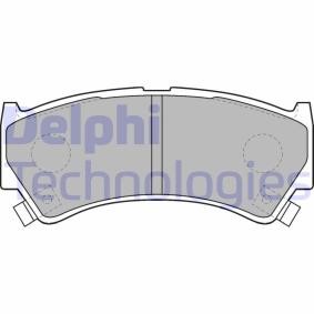 Compre Pastilhas de travão da DELPHI LP1548 a um preço baixo por 20,88 €