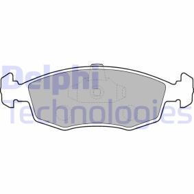 Compre Pastilhas de travão da DELPHI LP1549 a um preço baixo por 25,49 €