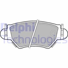 Compre Pastilhas de travão da DELPHI LP1553 a um preço baixo por 24,52 €