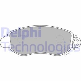 Bremsbeläge von DELPHI