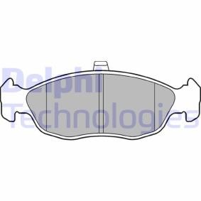 Compre Pastilhas de travão da DELPHI LP1597 a um preço baixo por 25,19 €