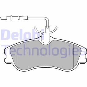 Compre Pastilhas de travão da DELPHI LP1607 a um preço baixo por 26,61 €
