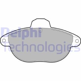 Compre Pastilhas de travão da DELPHI LP1611 a um preço baixo por 23,80 €