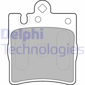 Compre Pastilhas de travão da DELPHI LP1618 a um preço baixo por 21,34 €
