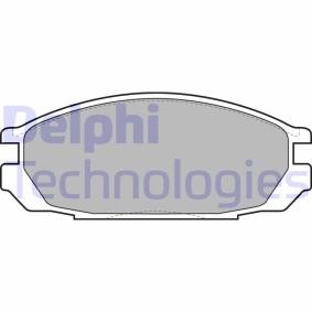 Acquista Kit pastiglie freni da DELPHI LP1623 a buon mercato per soli 77,10 €
