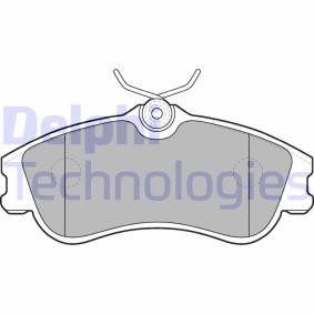 Compre Pastilhas de travão da DELPHI LP1624 a um preço baixo por 27,45 €
