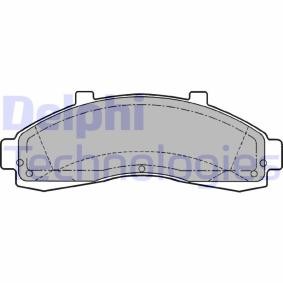 Acquista Kit pastiglie freni da DELPHI LP1625 a buon mercato per soli 25,22 €