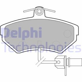 Bremsbeläge für AUDI von DELPHI